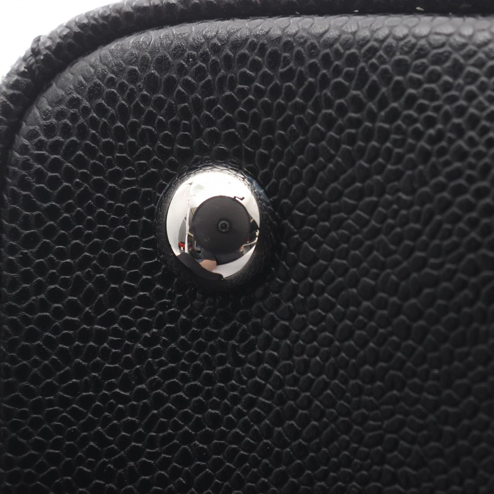 Chanel Tote on the Road Wild Stitch Black Caviar Leather on the — view 7