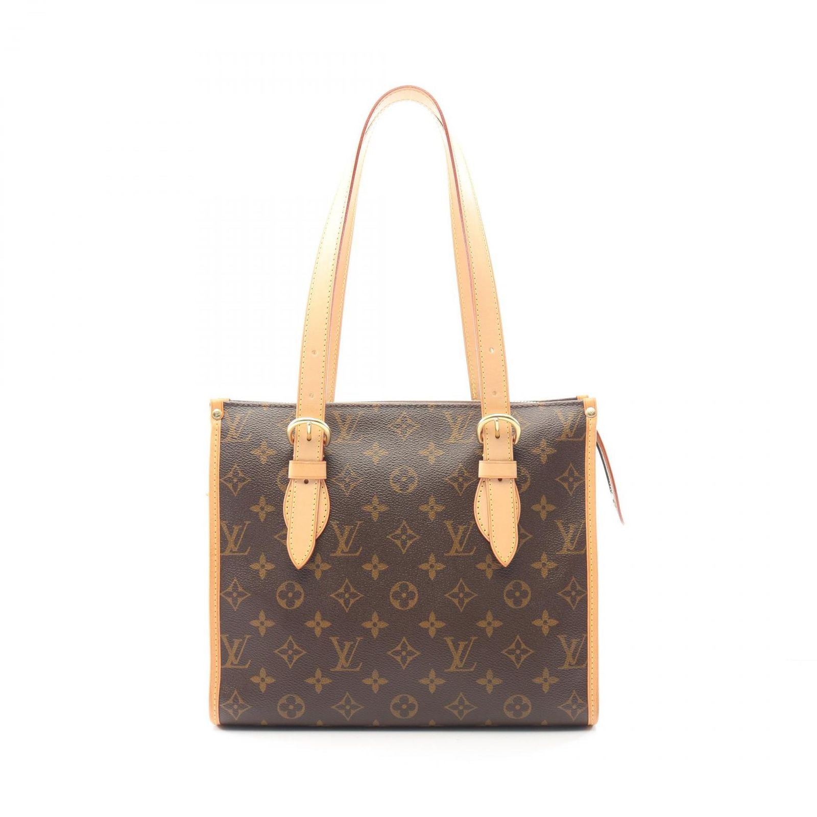 Louis Vuitton Tote Popincourt Canvas Leather