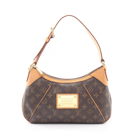 Louis Vuitton Shoulder Bag Thames PM Canvas Leather