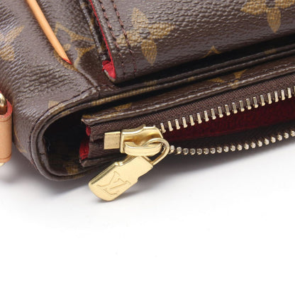 Louis Vuitton Shoulder Bag Viva City PM Canvas Leather — view 9