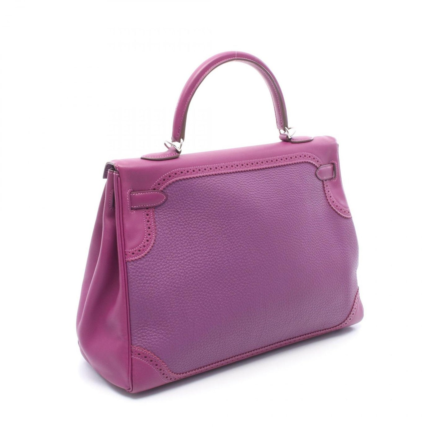 Hermes Handbag Kelly 35 Ghillies Retourne 2-Way Anemone Leather Calf — view 2