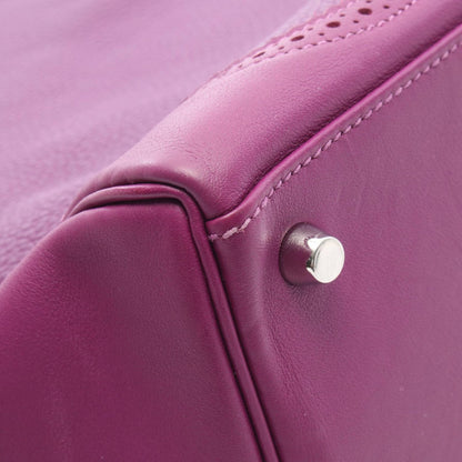 Hermes Handbag Kelly 35 Ghillies Retourne 2-Way Anemone Leather Calf — view 7