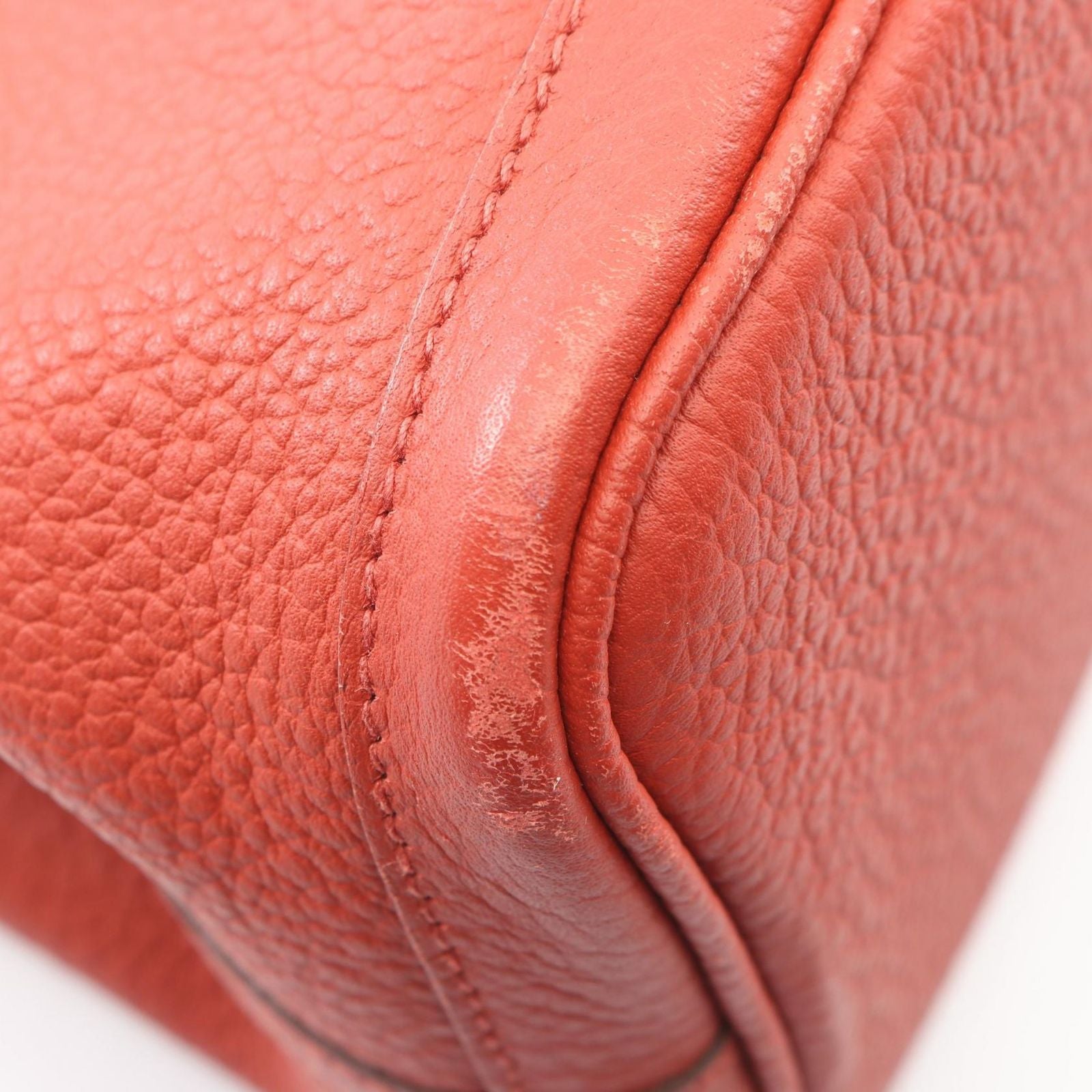Hermes Tote Garden Party TPM Rouge Ducese Leather Calf — view 6