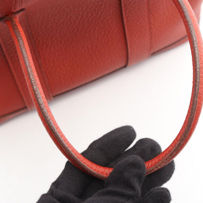 Hermes Tote Garden Party TPM Rouge Ducese Leather Calf — view 9