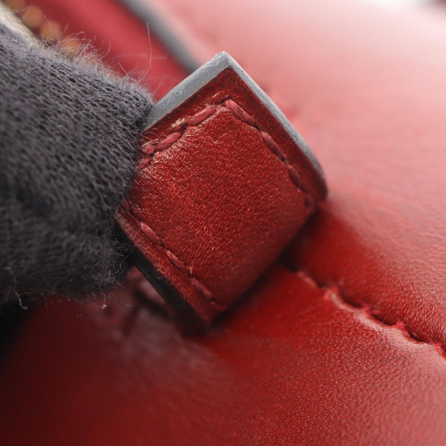 Hermes Handbag Escapade Rouge Ash Calf — view 5