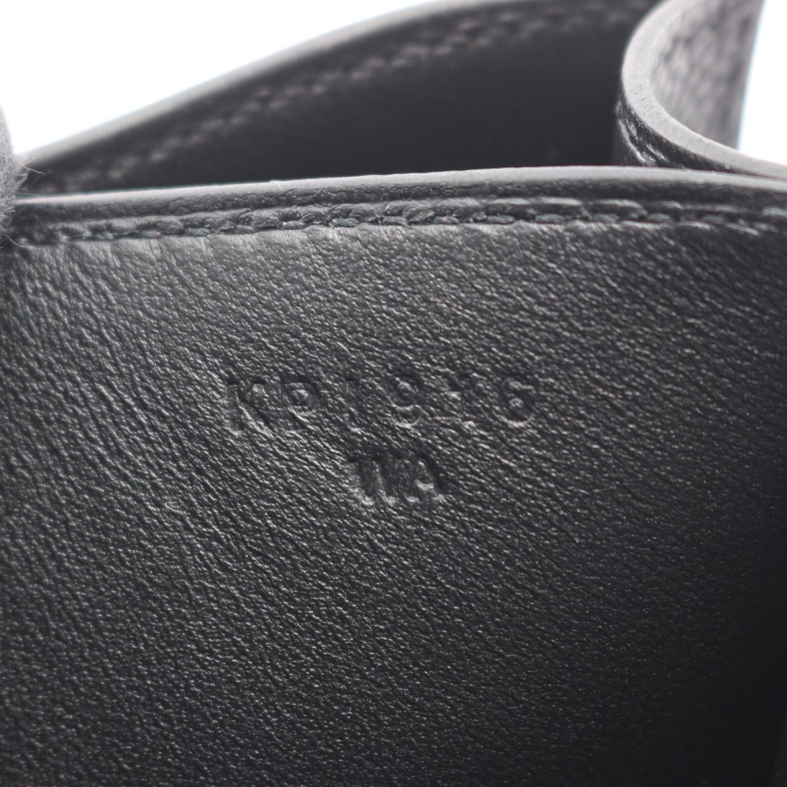 Hermes Shoulder Bag Constance 3 Mini Miroir Black Leather Calf — view 5