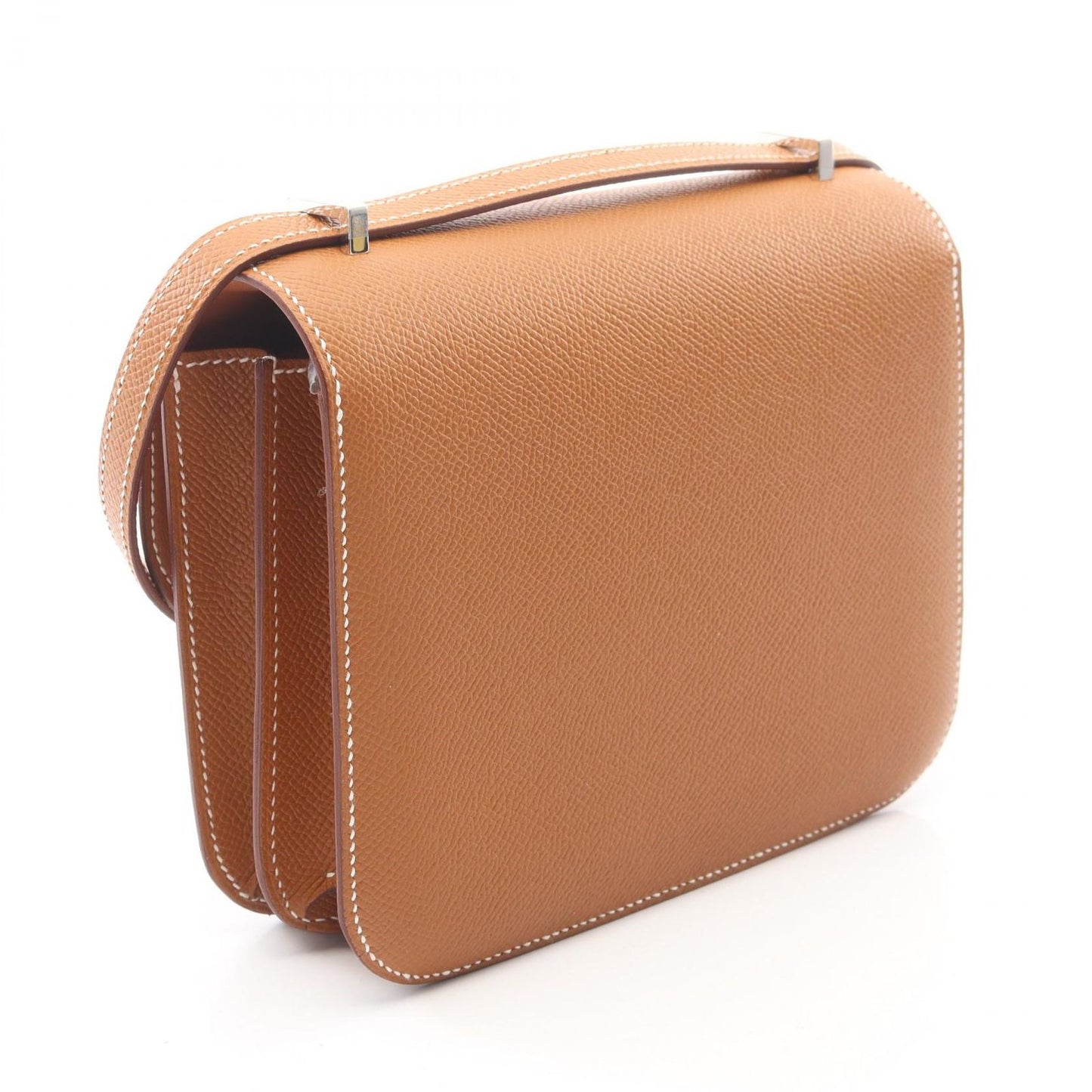 Hermes Shoulder Bag Constance 3 Mini Gold Leather Calf — view 2
