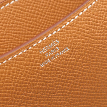 Hermes Shoulder Bag Constance 3 Mini Gold Leather Calf — view 4