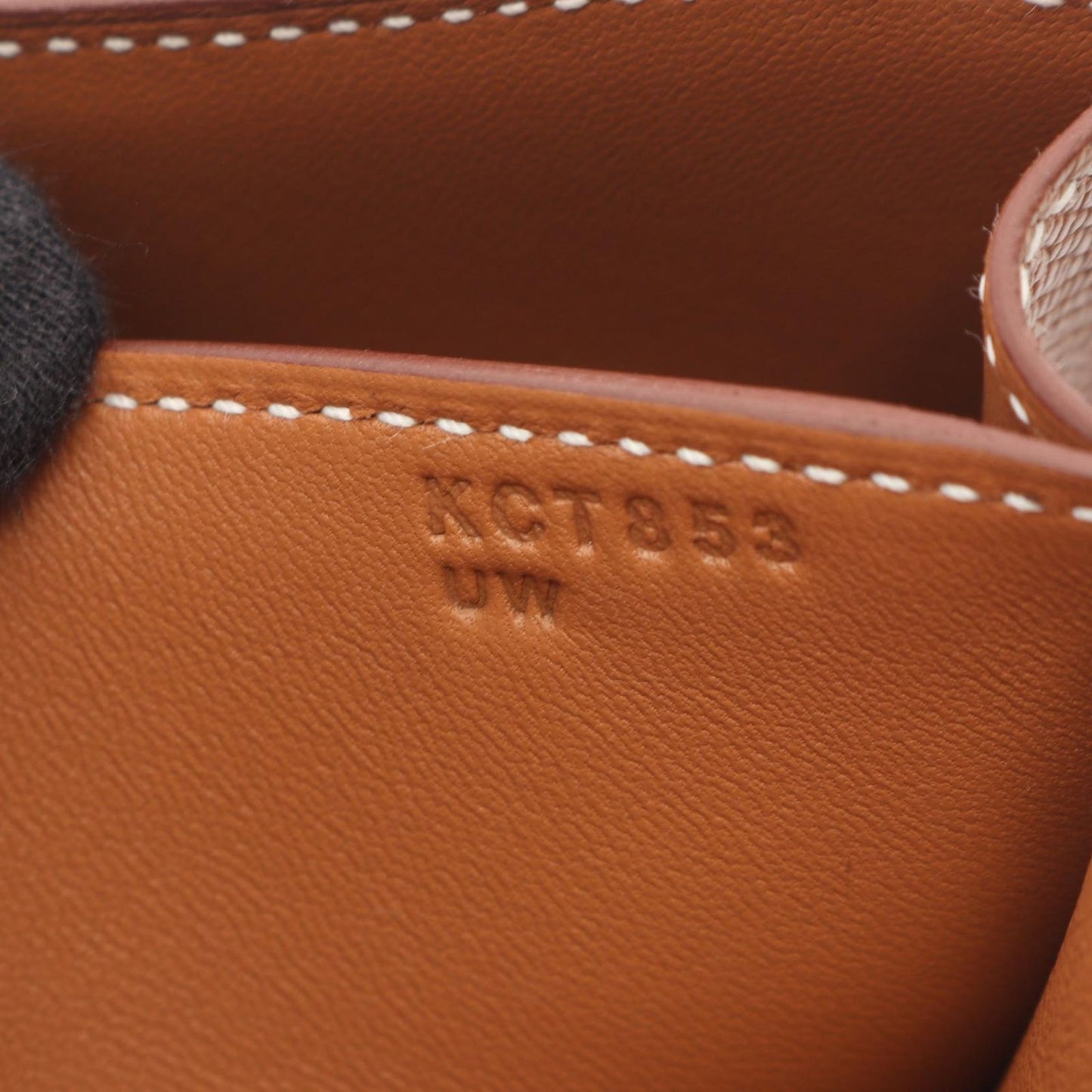 Hermes Shoulder Bag Constance 3 Mini Gold Leather Calf — view 5