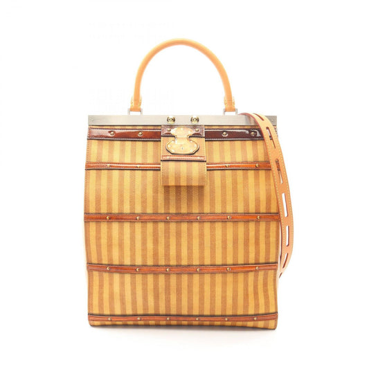 Louis Vuitton Tote Crown Frame GM Transformed 2-Way Canvas Leather