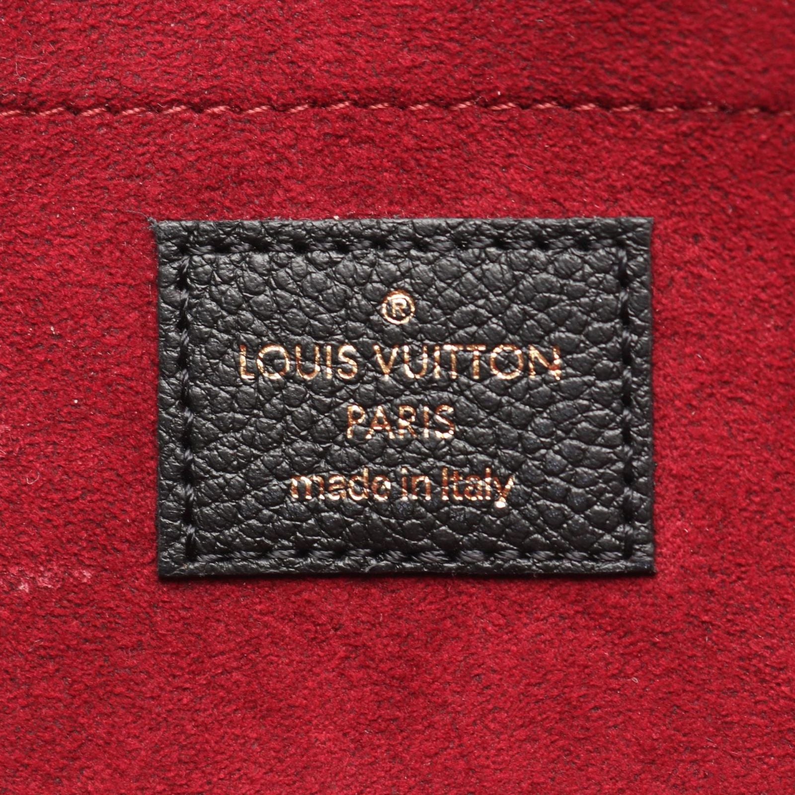 Louis Vuitton Shoulder Bag Pochette Felicity Monogram Empreinte Black Beige — view 4