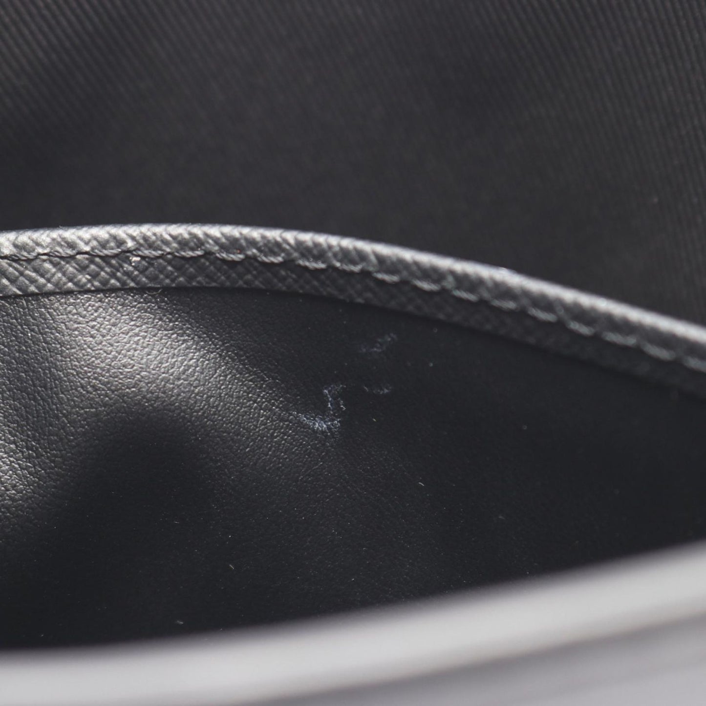 Louis Vuitton Clutch Pochette Voyage Monogram Eclipse Reverse Gray Canvas — view 5