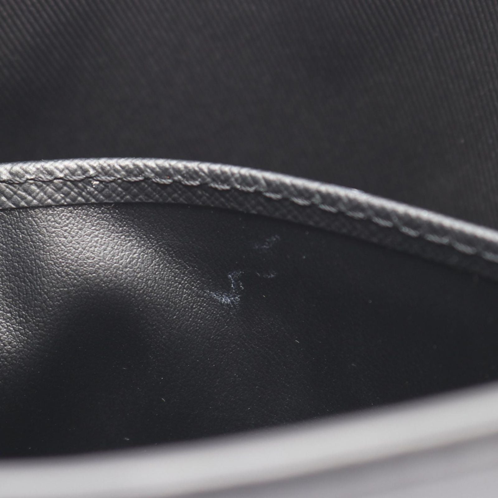 Louis Vuitton Clutch Pochette Voyage Monogram Eclipse Reverse Gray Canvas — view 5