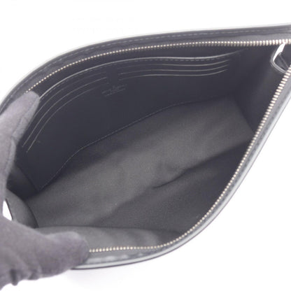 Louis Vuitton Clutch Pochette Voyage Monogram Eclipse Reverse Gray Canvas — view 3