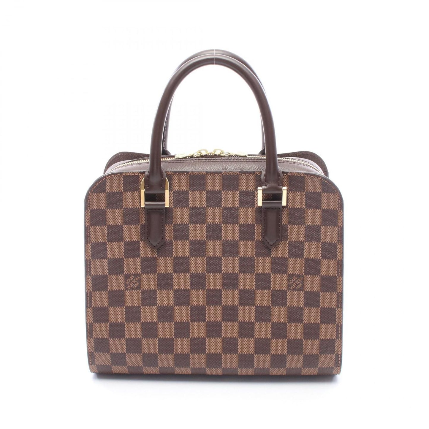 Louis Vuitton Handbag Triana Canvas Leather