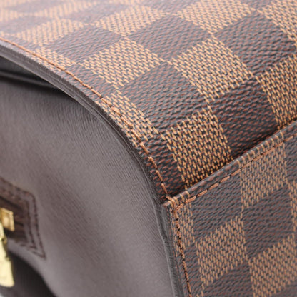 Louis Vuitton Handbag Triana Canvas Leather — view 9