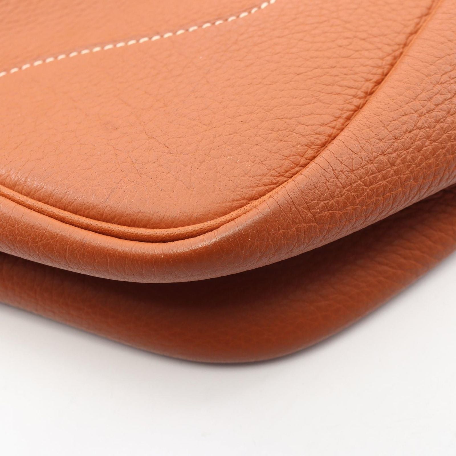 Hermes Shoulder Bag Trim 31 Gold Leather — view 8