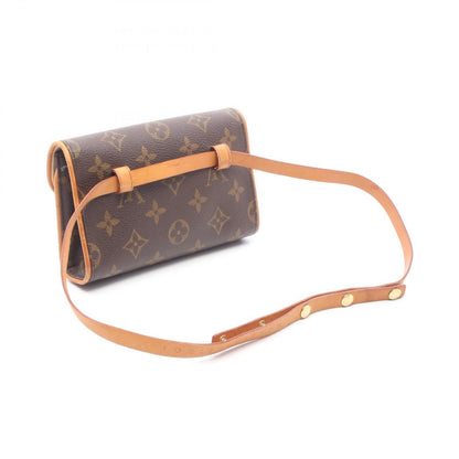 Louis Vuitton Waist Bag Pochette with Florentine Bouton Pression Canvas Leather — view 2