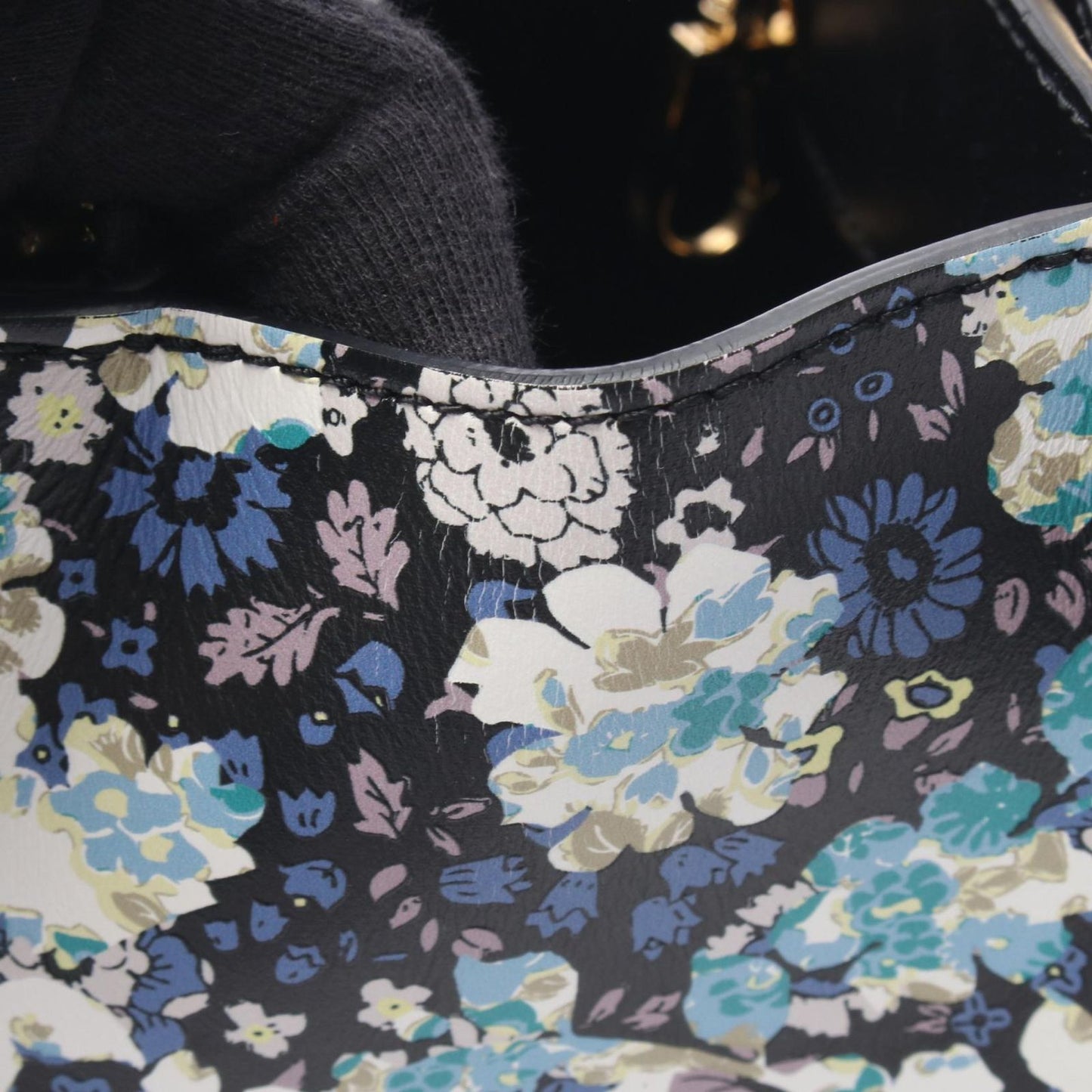 Louis Vuitton Handbag City Steamer Mini Liberty Rose 2-Way Floral Leather — view 7