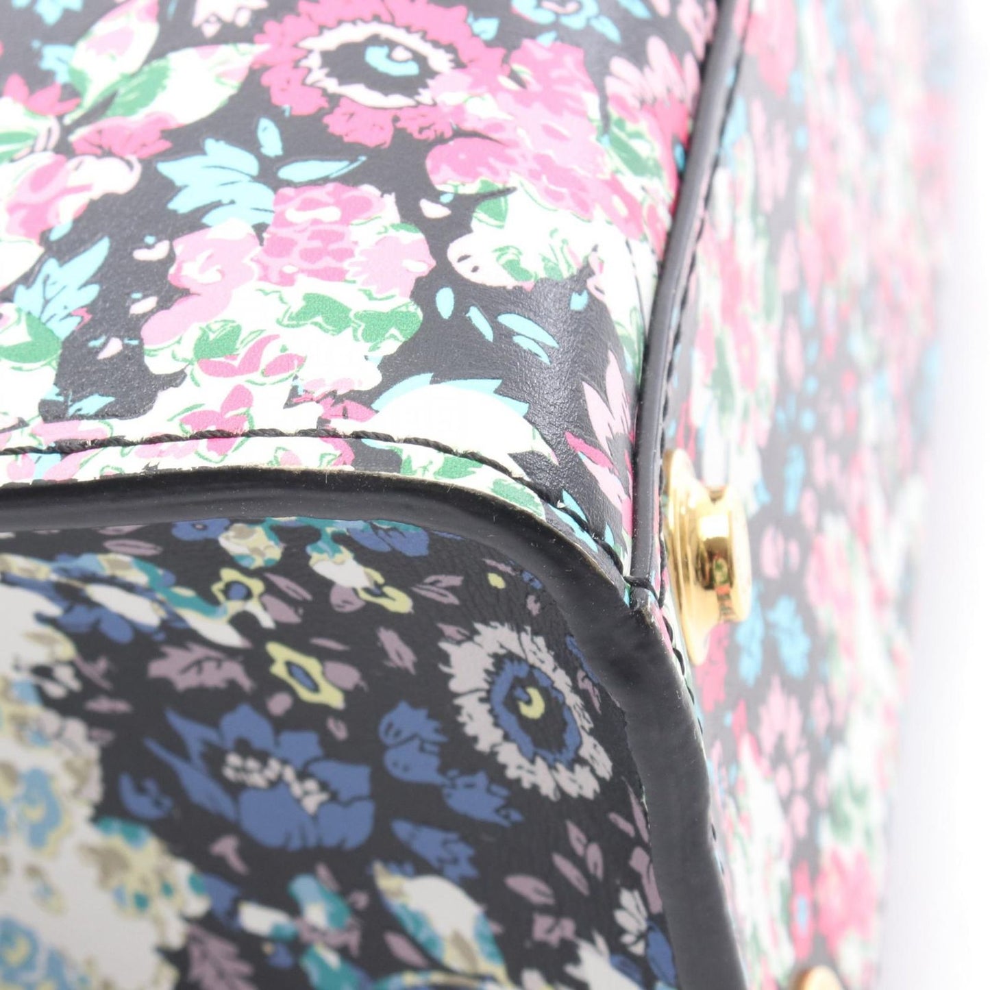Louis Vuitton Handbag City Steamer Mini Liberty Rose 2-Way Floral Leather — view 5