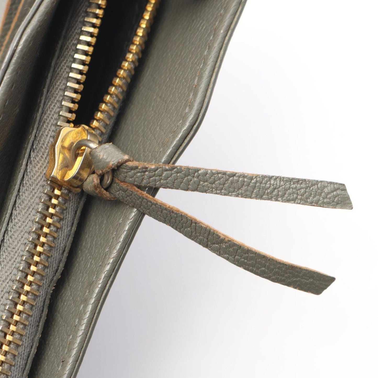 Balenciaga Shoulder Bag Metallic Edge Gray Leather Giant — view 9