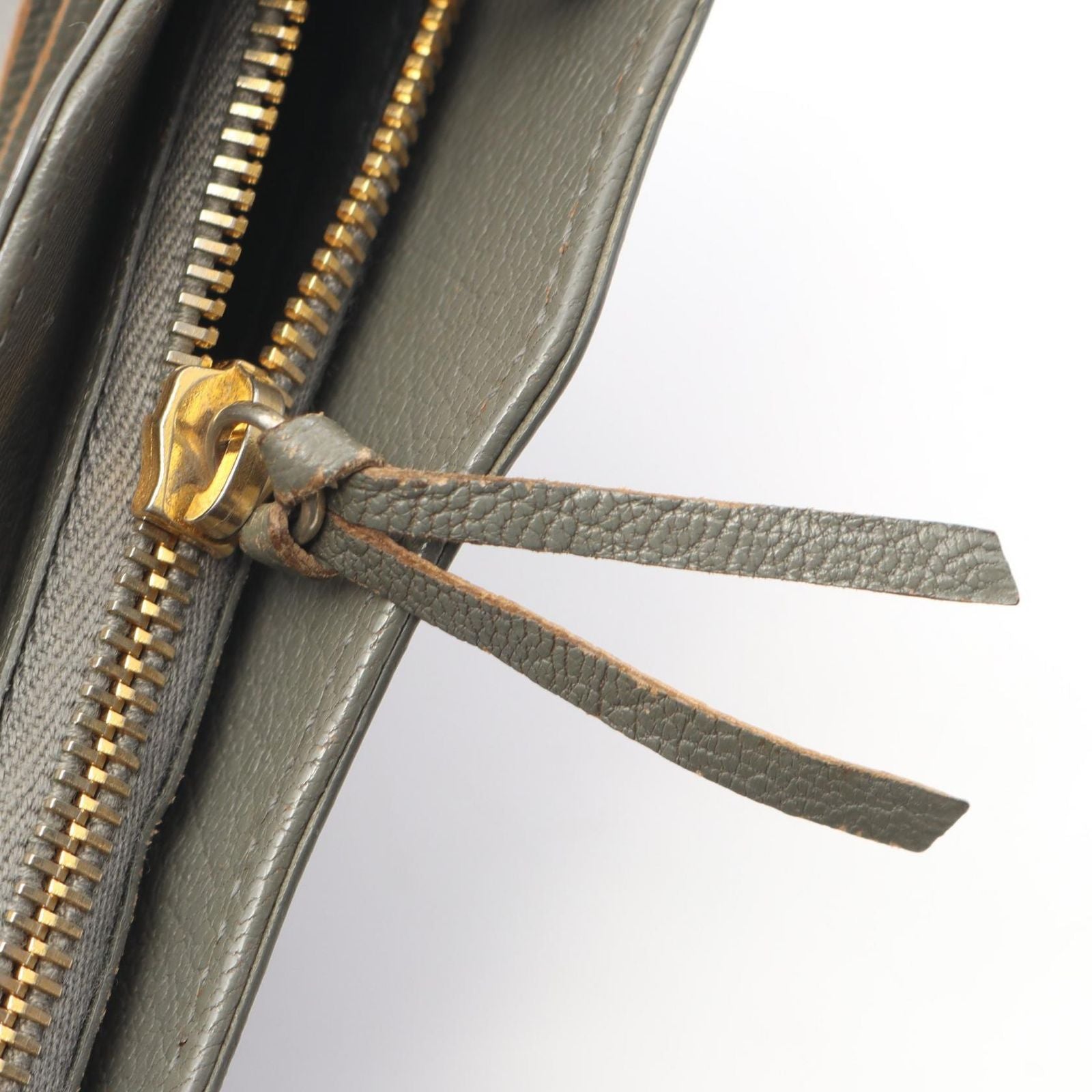 Balenciaga Shoulder Bag Metallic Edge Gray Leather Giant — view 9