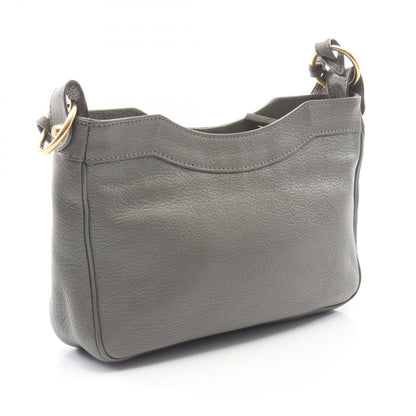 Balenciaga Shoulder Bag Metallic Edge Gray Leather Giant — view 2