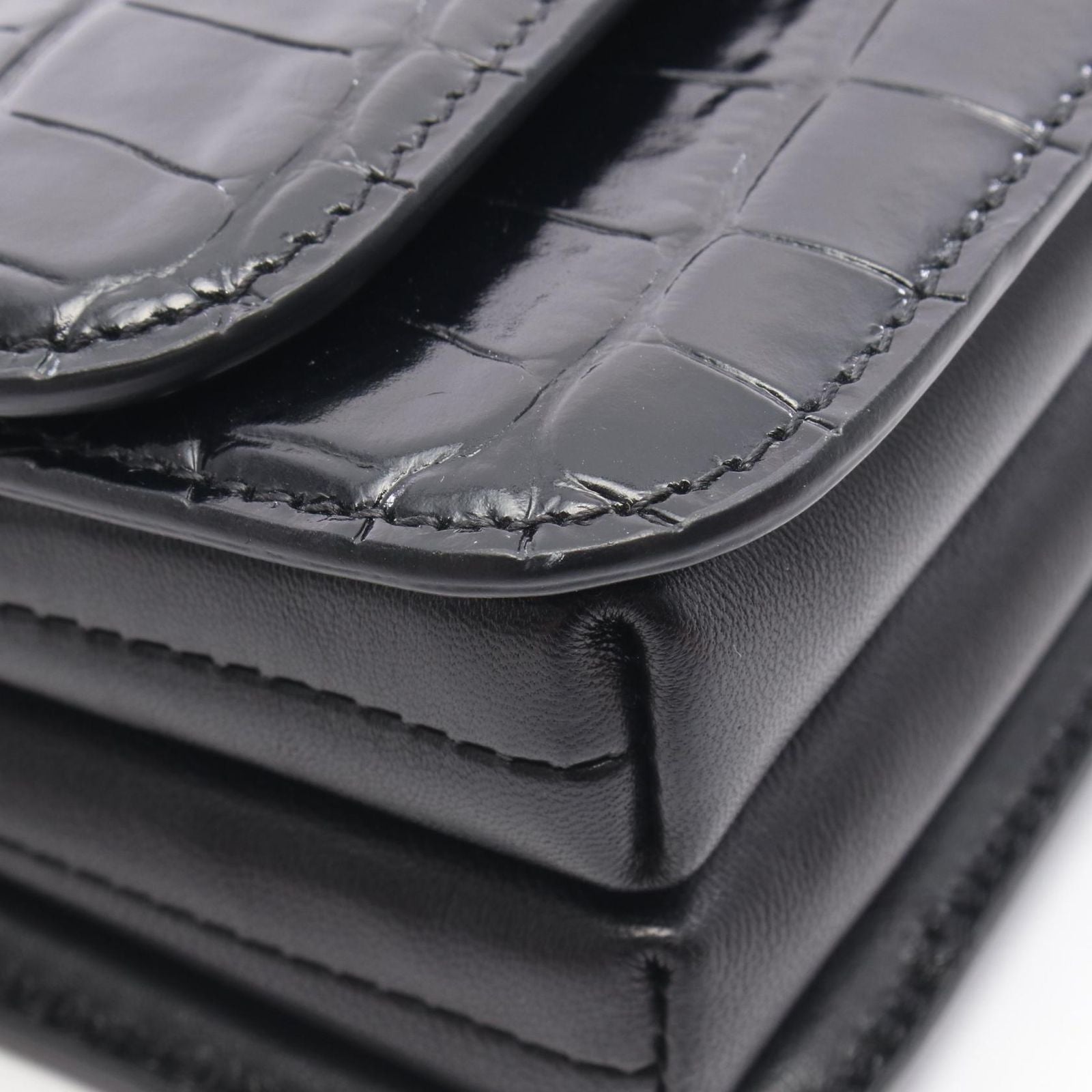 Balenciaga Shoulder Bag Bi Dot Croco — view 5