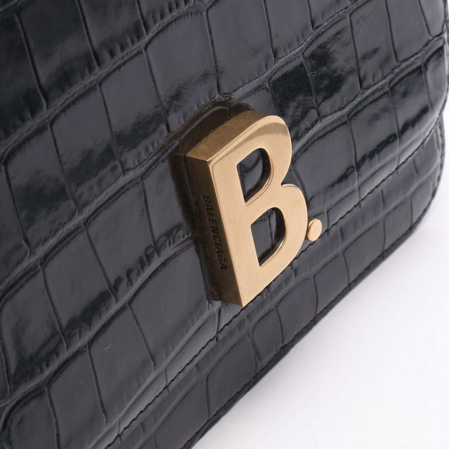Balenciaga Shoulder Bag Bi Dot Croco — view 7