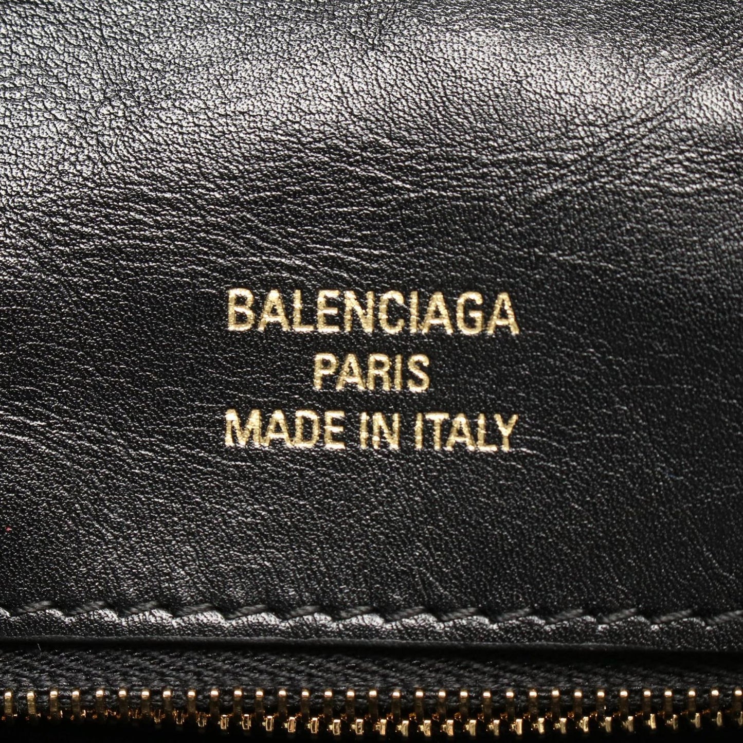 Balenciaga Shoulder Bag Monaco Black Leather Small — view 4