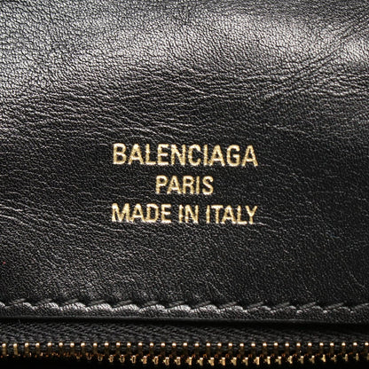 Balenciaga Shoulder Bag Monaco Black Leather Small — view 4