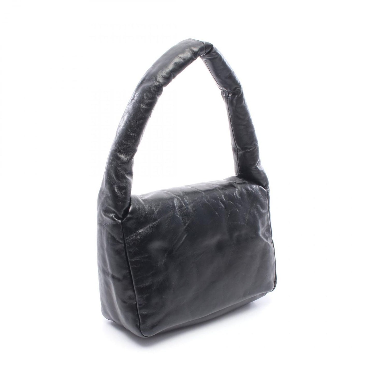 Balenciaga Shoulder Bag Monaco Black Leather Small — view 2