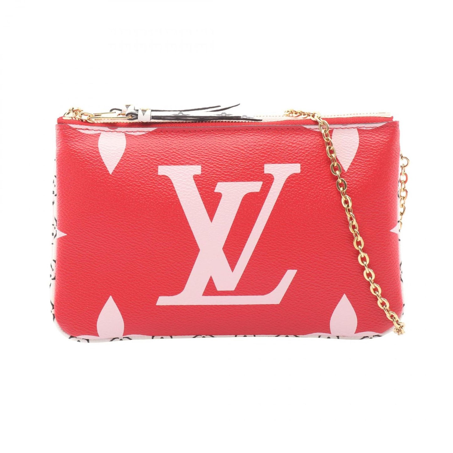 Louis Vuitton Shoulder Bag Pochette Double Zip Canvas