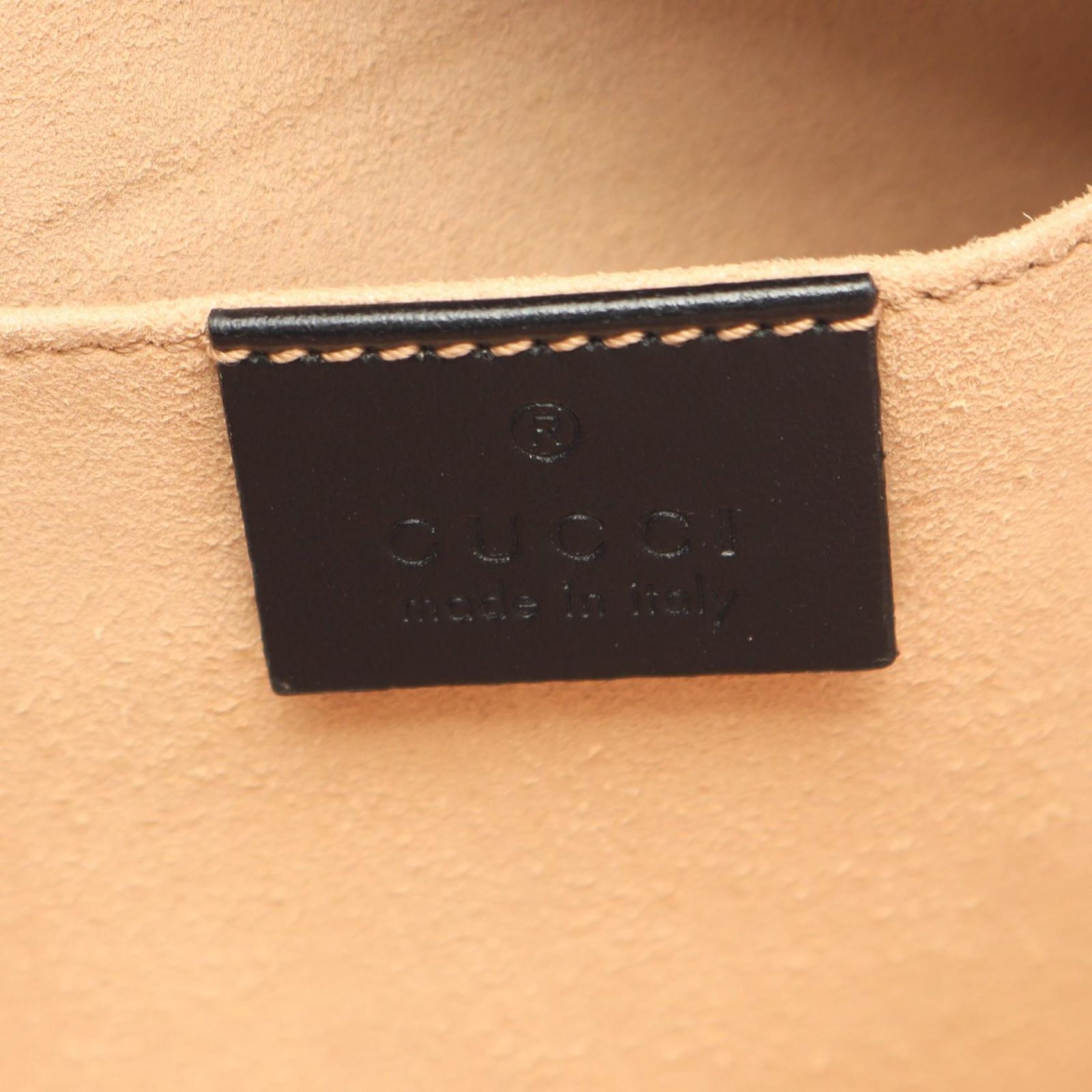 Gucci Shoulder Bag GG Marmont Black Leather — view 4
