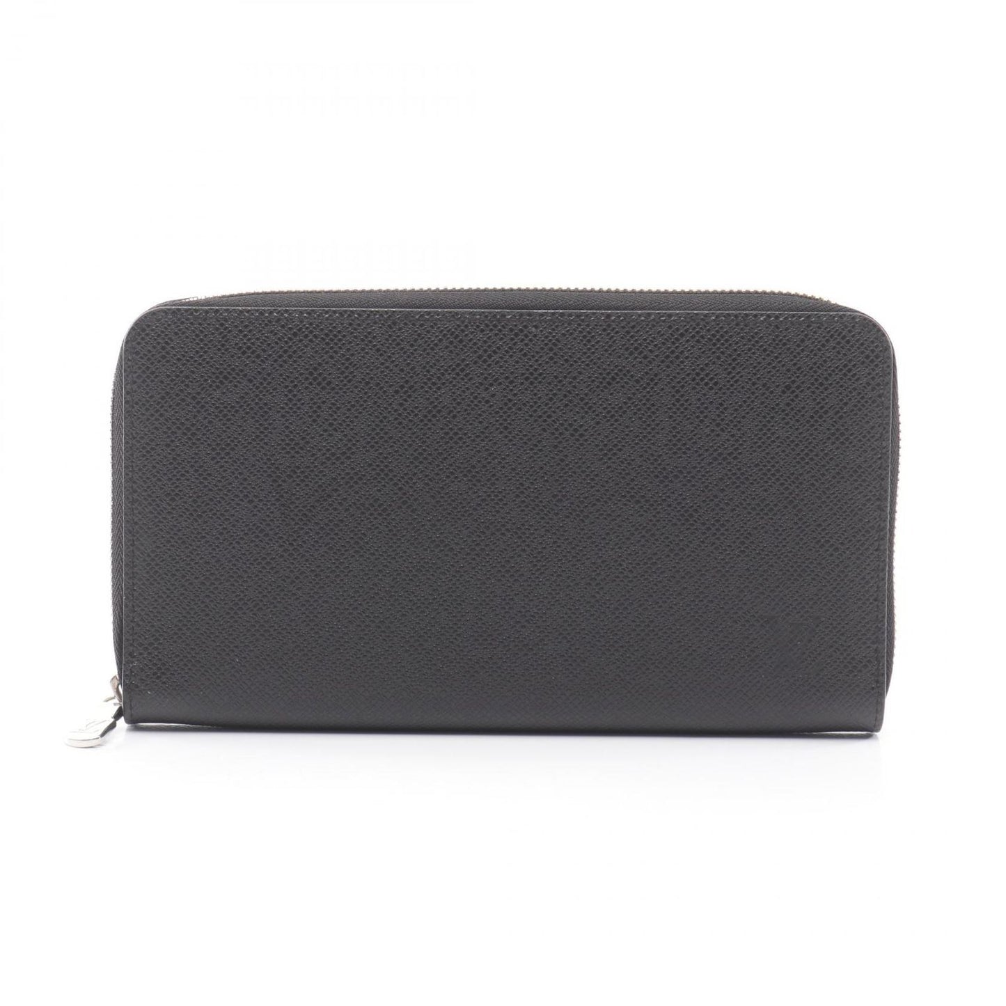 Louis Vuitton Round Wallet Zippy Organizer NM Noir Leather