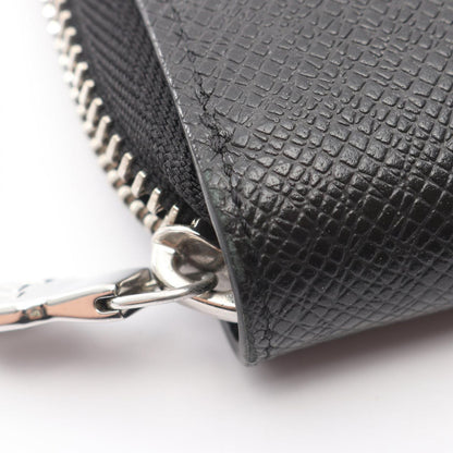 Louis Vuitton Round Wallet Zippy Organizer NM Noir Leather — view 8