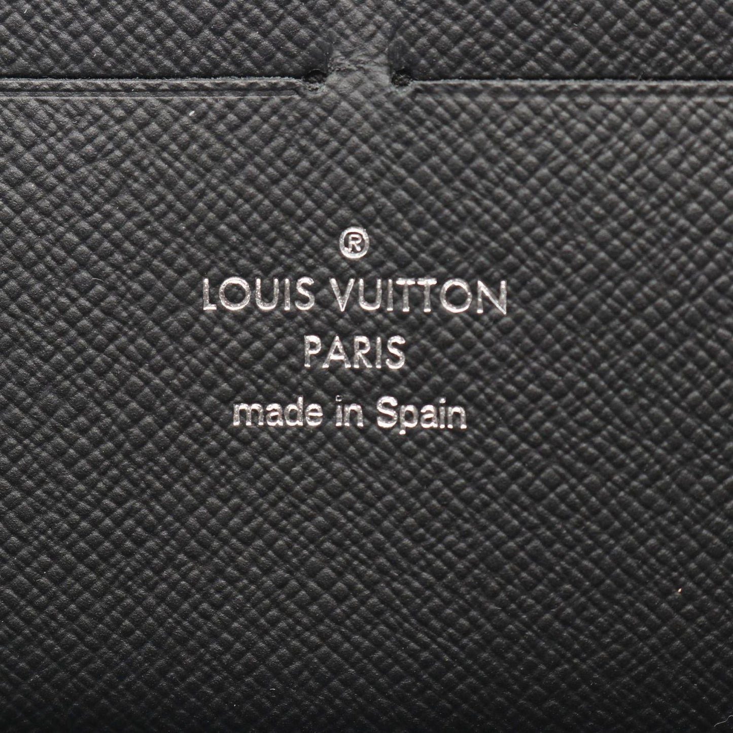 Louis Vuitton Round Wallet Zippy Organizer NM Noir Leather — view 5