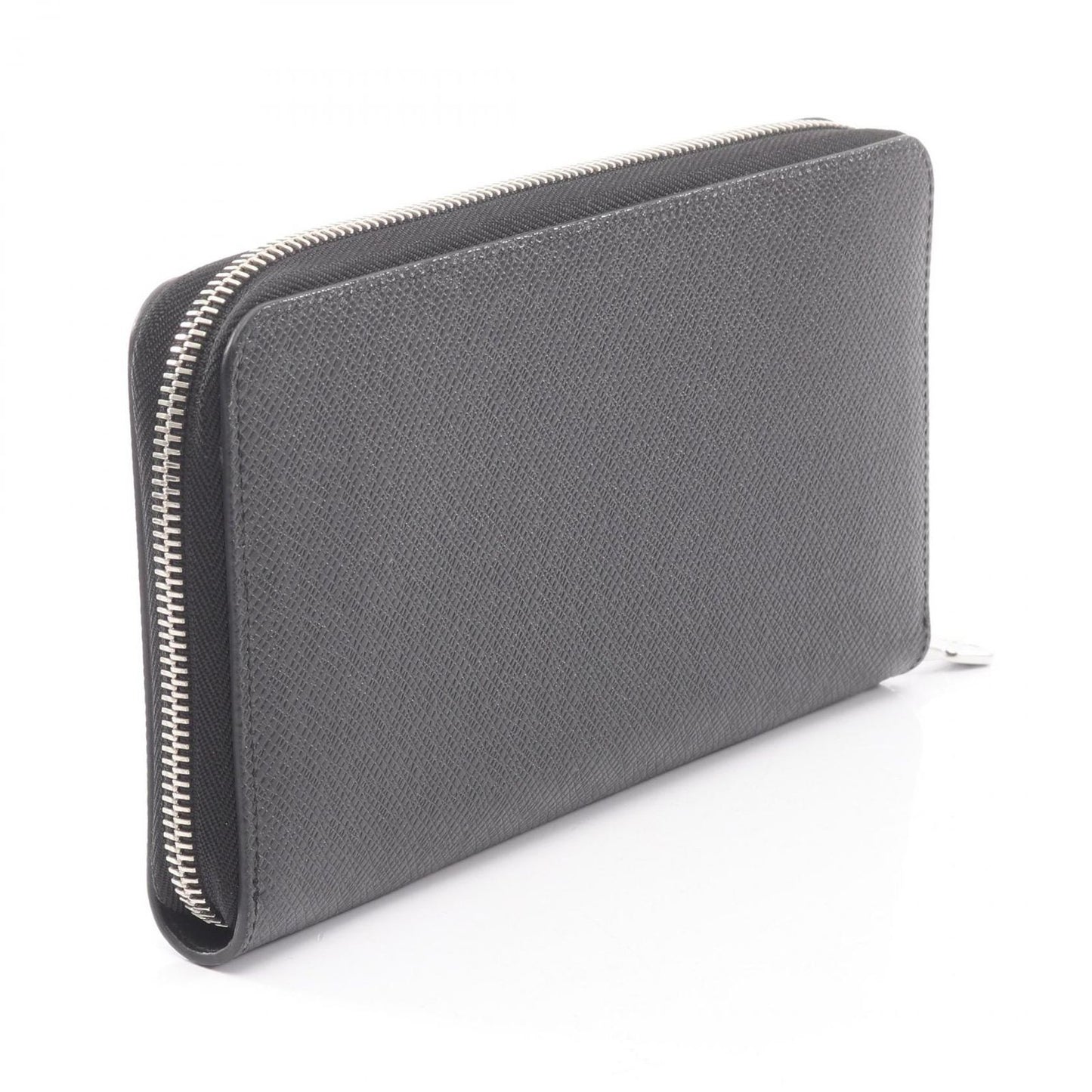 Louis Vuitton Round Wallet Zippy Organizer NM Noir Leather — view 2