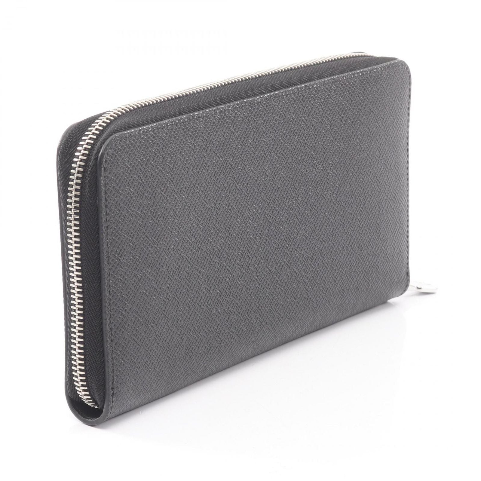 Louis Vuitton Round Wallet Zippy Organizer NM Noir Leather — view 2