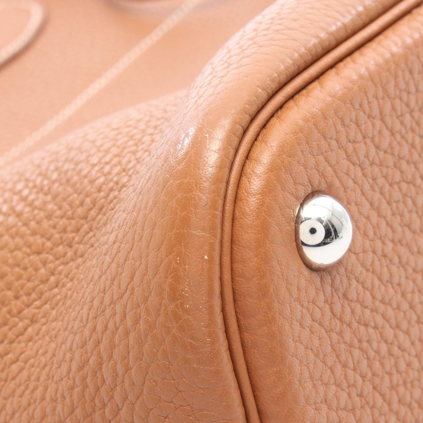 Hermes Handbag Bolide 31 2-Way Gold Leather — view 6