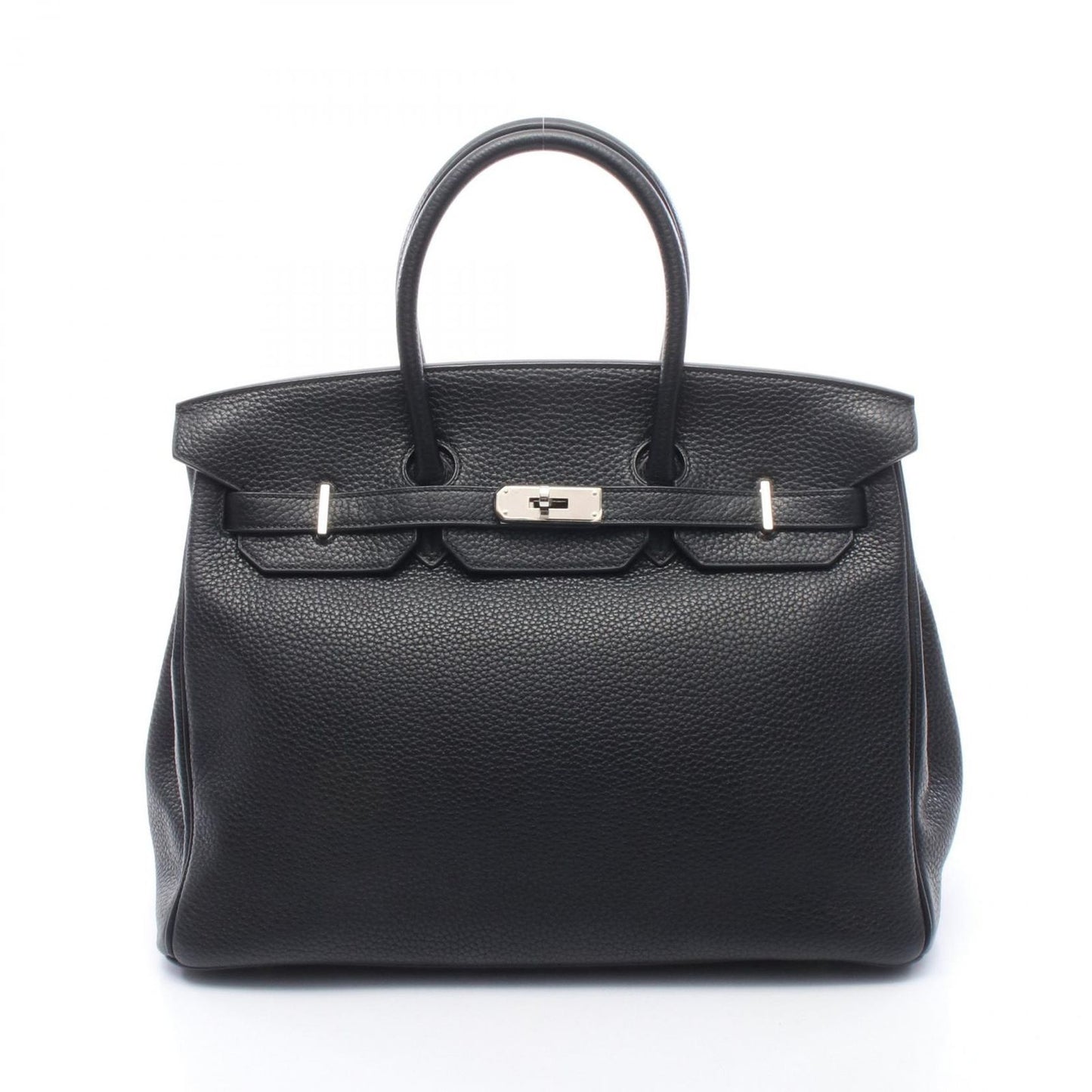 Hermes Handbag Birkin 35 Black Leather