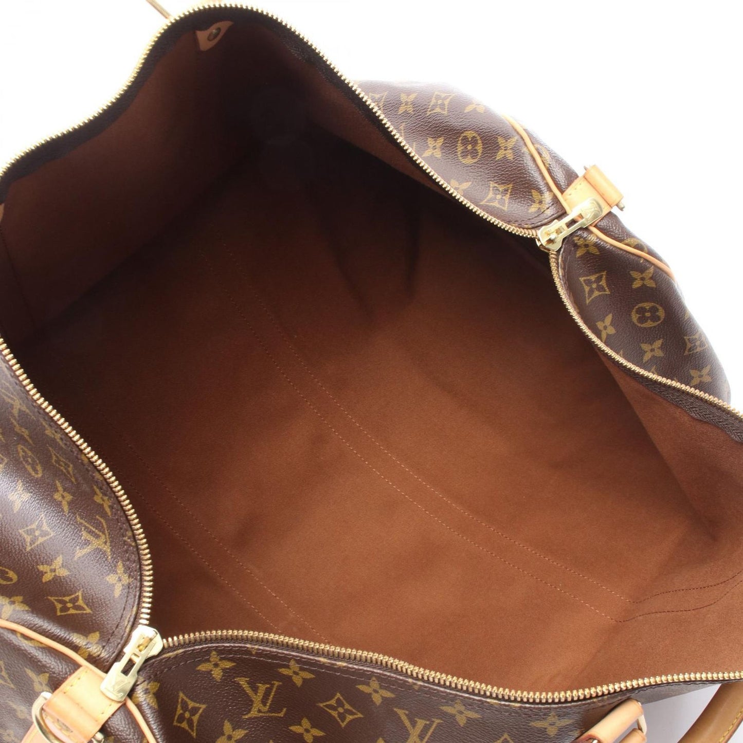 Louis Vuitton Boston Bag Keepall Bandouliere 60 2-Way Canvas Leather — view 3