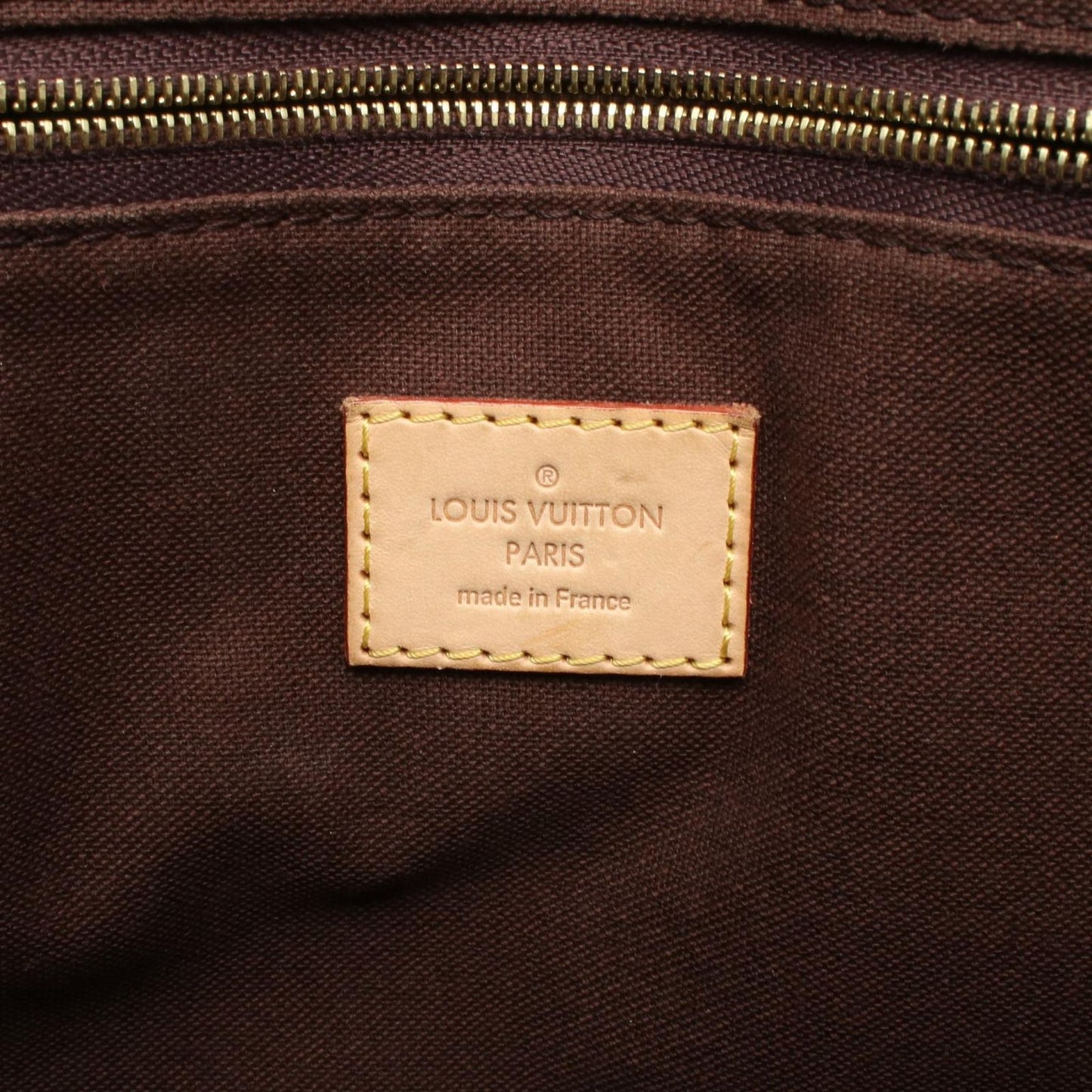 Louis Vuitton Shoulder Bag Menilmontant MM Canvas Leather — view 4