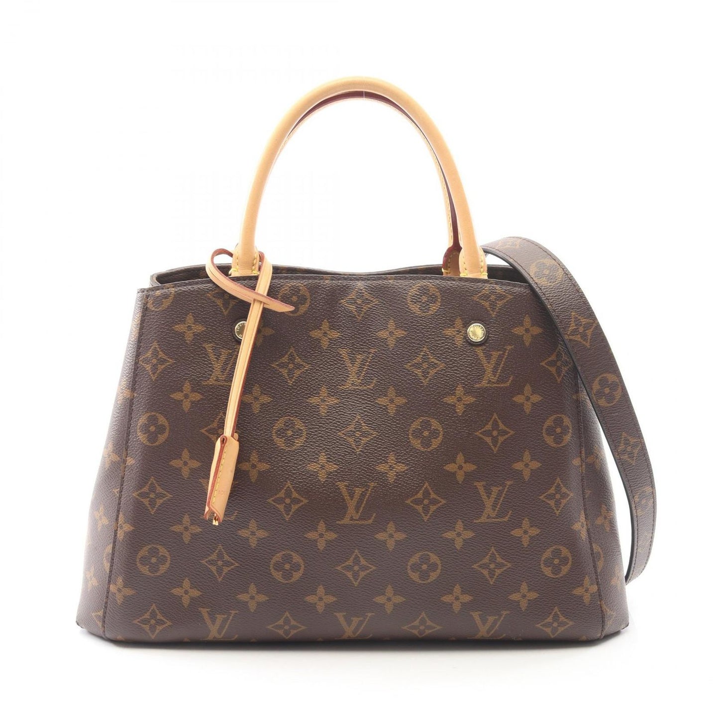 Louis Vuitton Handbag Montaigne BB 2-Way Canvas Leather MM