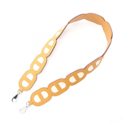 Hermes Shoulder Strap Maillon Chaine D'ancre Bandouliere Sesame Nata Leather — view 2