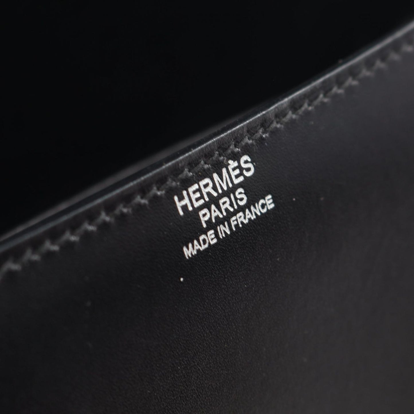 Hermes Shoulder Bag Cherche Midi 25 Black Calf — view 4