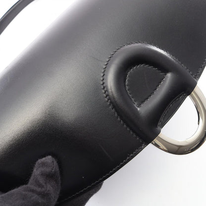 Hermes Shoulder Bag Cherche Midi 25 Black Calf — view 7