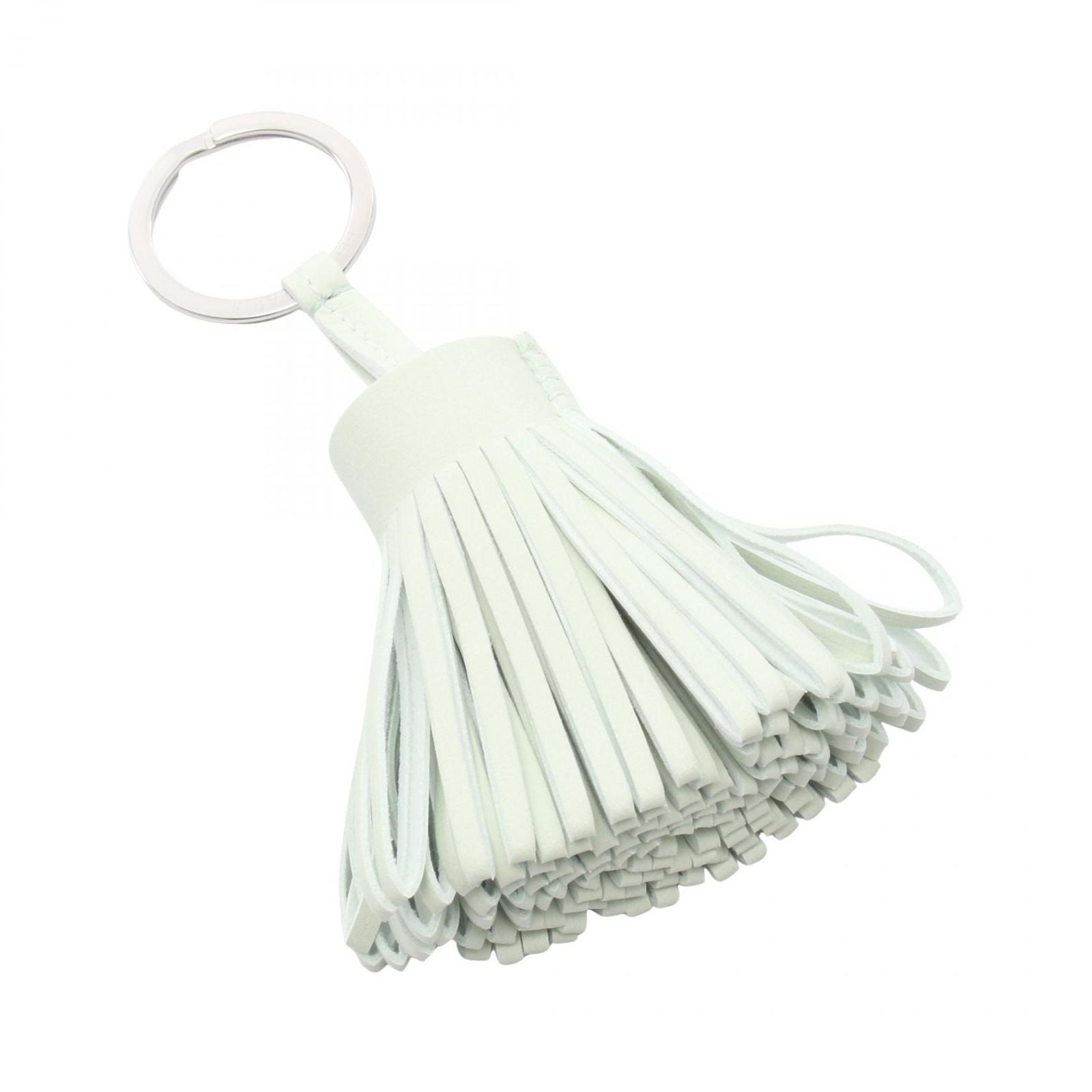 Hermes Charm Carmen Vert Peppermint Leather Keychain — view 2