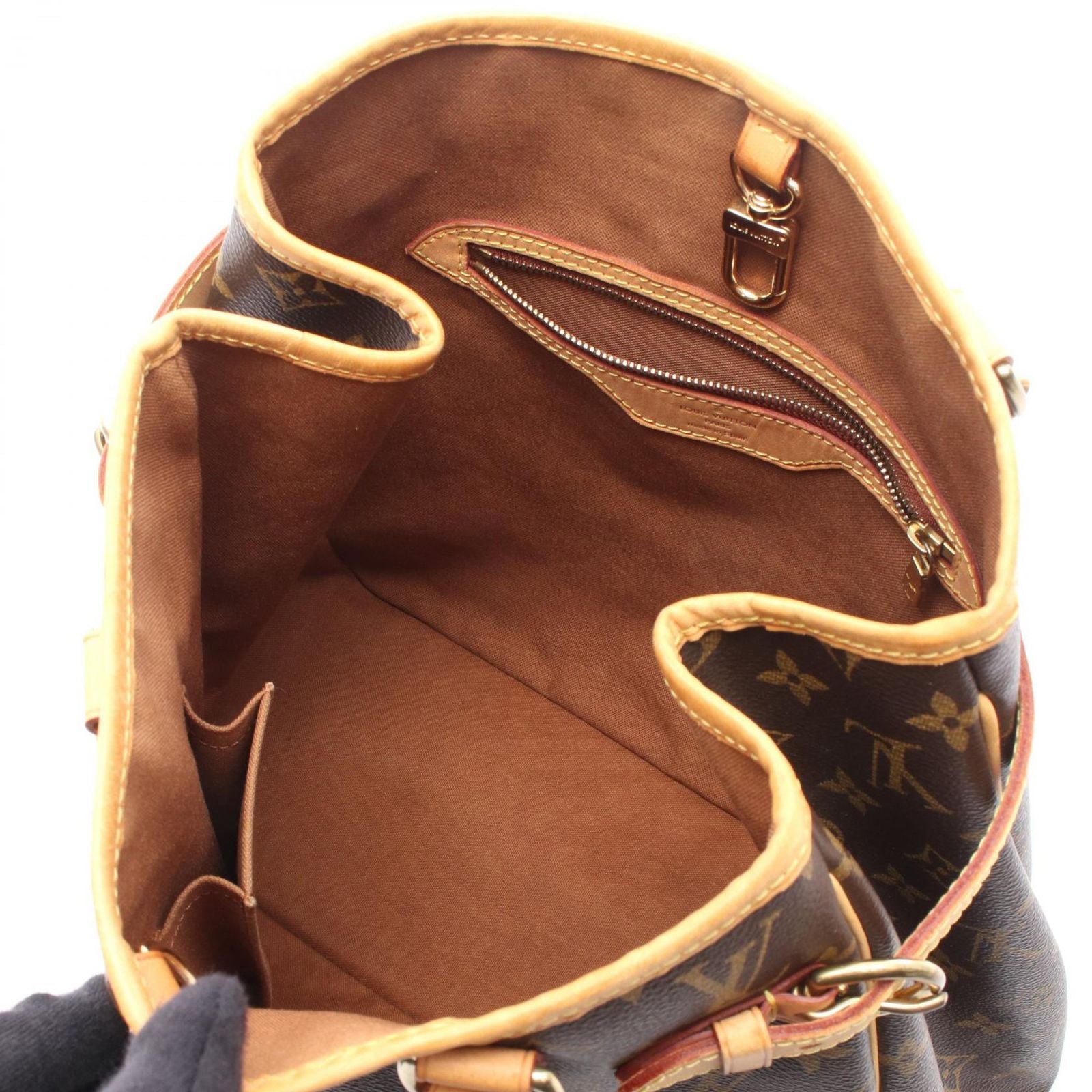 Louis Vuitton Tote Batignolles Vertical Canvas Leather — view 3