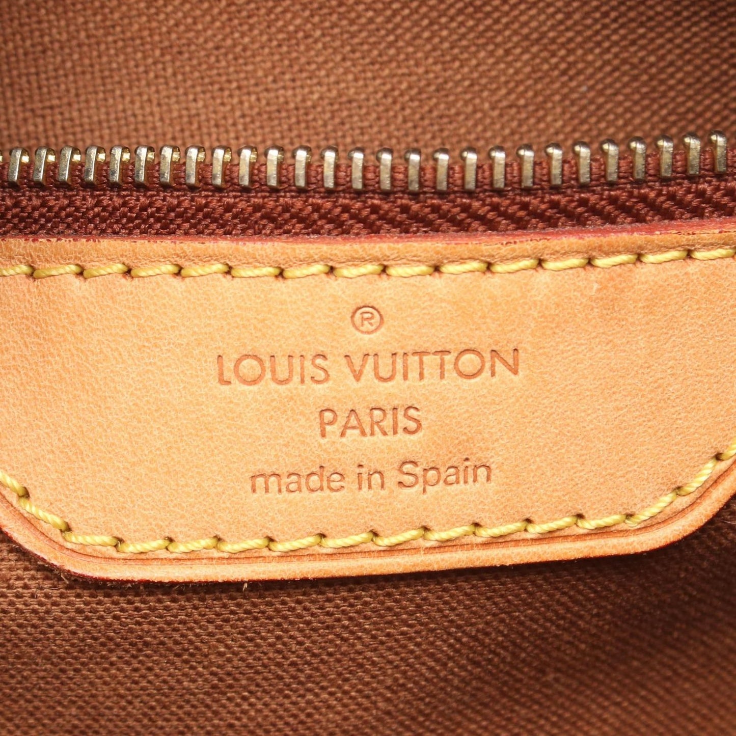 Louis Vuitton Tote Batignolles Vertical Canvas Leather — view 4